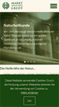 Mobile Screenshot of marktapotheke-greiff.de